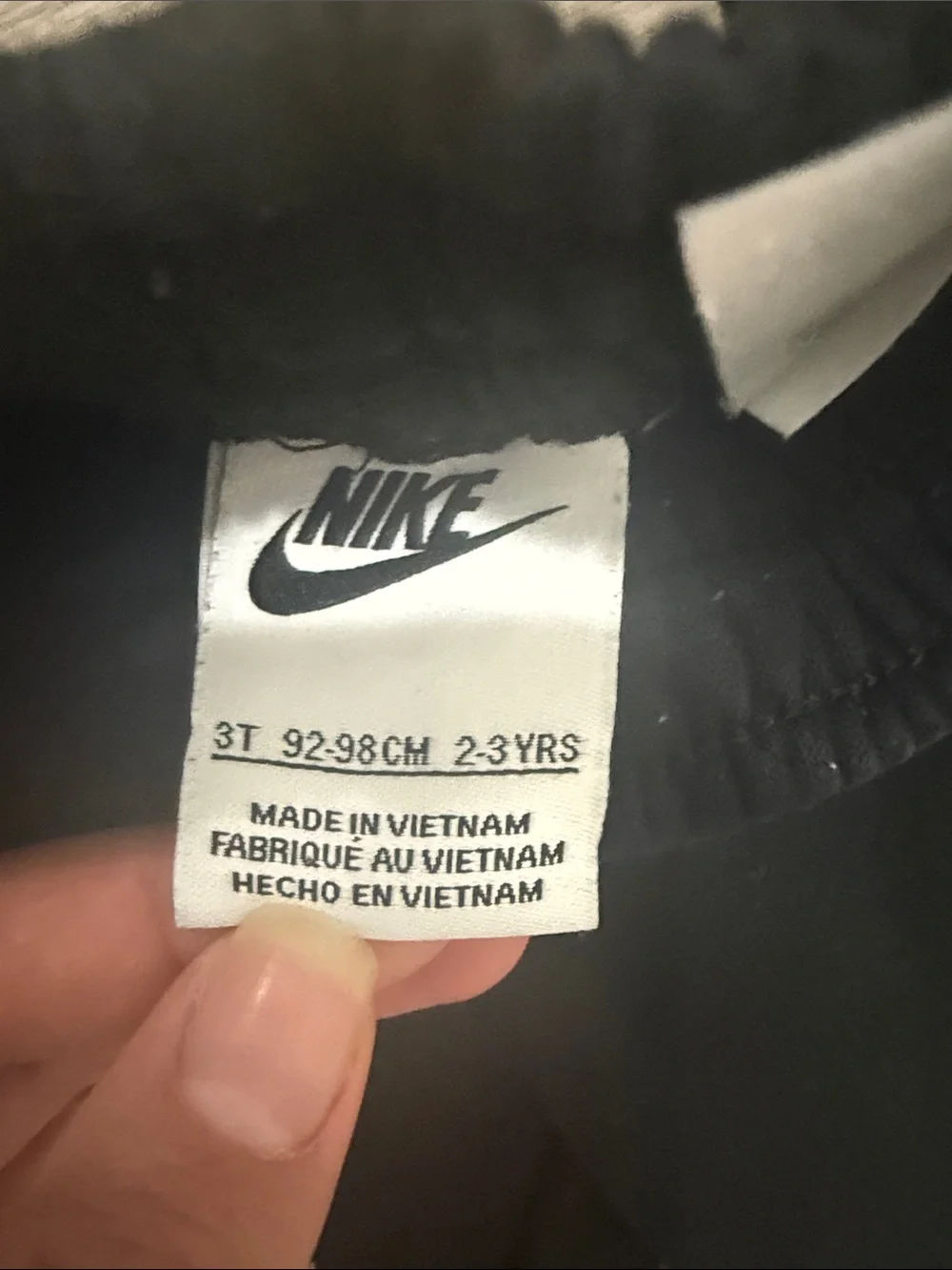 Nike Black 3T Hoodie & Joggers Set with White Logo